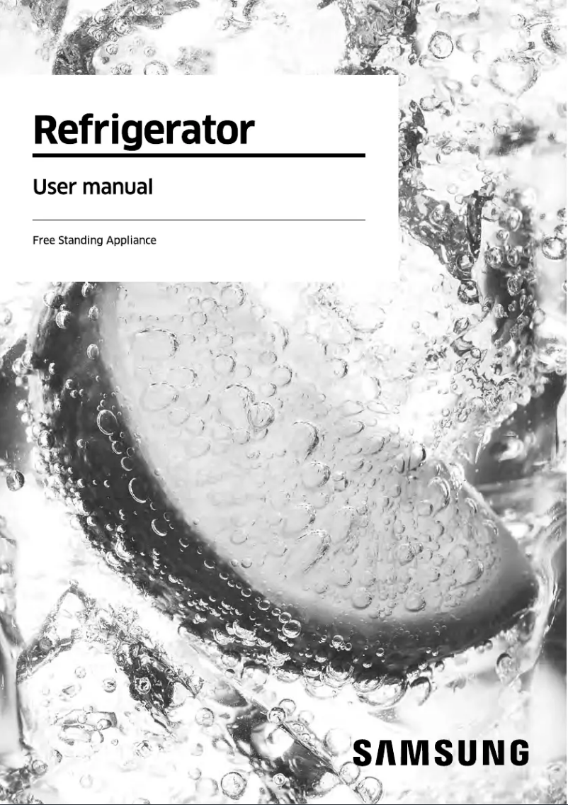 Página 1 del manual Manual de usuario Samsung RT25T3051S8