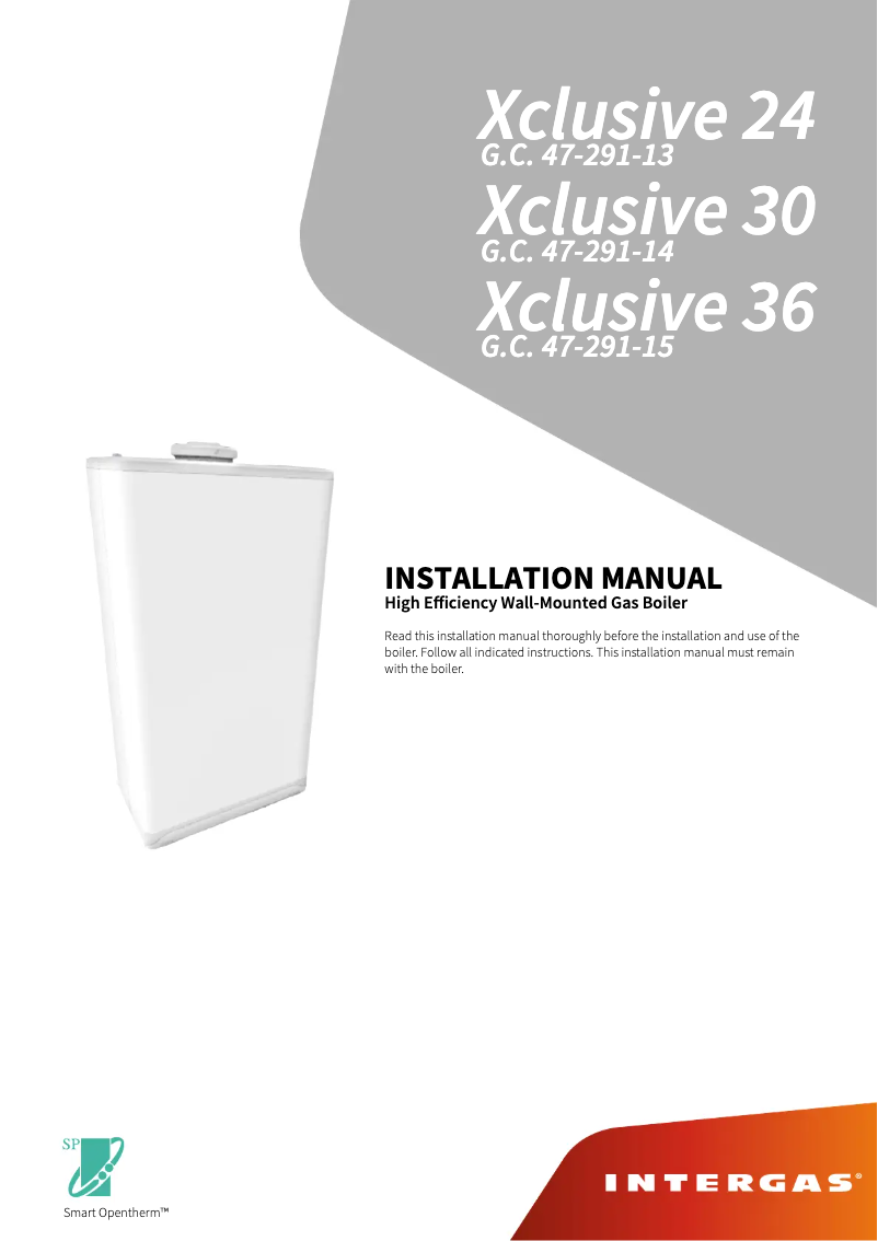 Imagen de la primera página del manual del dispositivo Xclusive 36