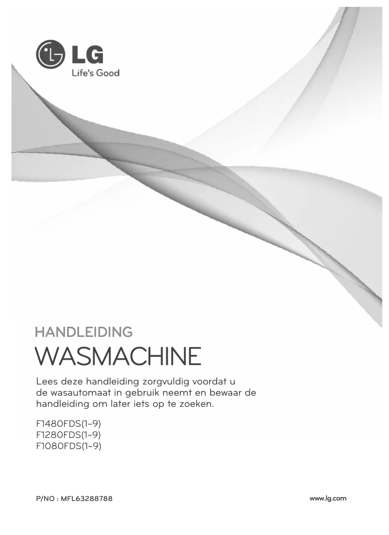 Página 1 del manual Manual de usuario LG F1080FDS