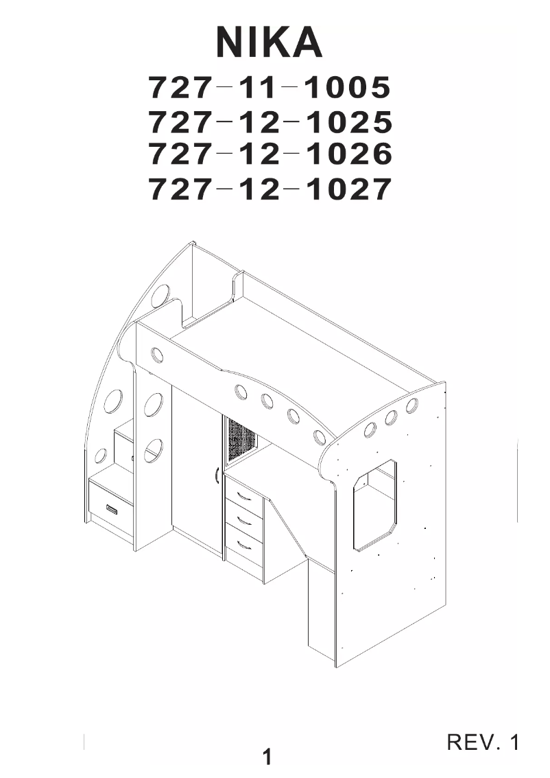 Imagen de la primera página del manual del dispositivo Nika