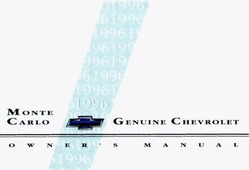 Imagen de la primera página del manual del dispositivo Monte Carlo (1996)