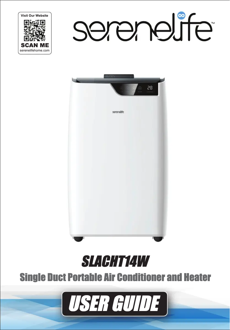 Página 1 del manual Manual de usuario SereneLife SLACHT14W