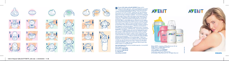 Página nº 1 - Manual de usuario Philips AVENT SCF277