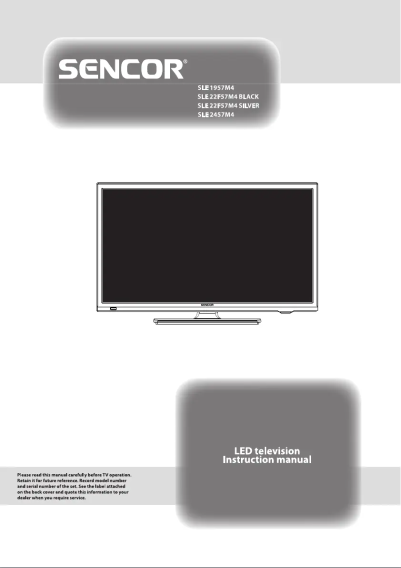 Imagen de la primera página del manual del dispositivo SLE 2457M4