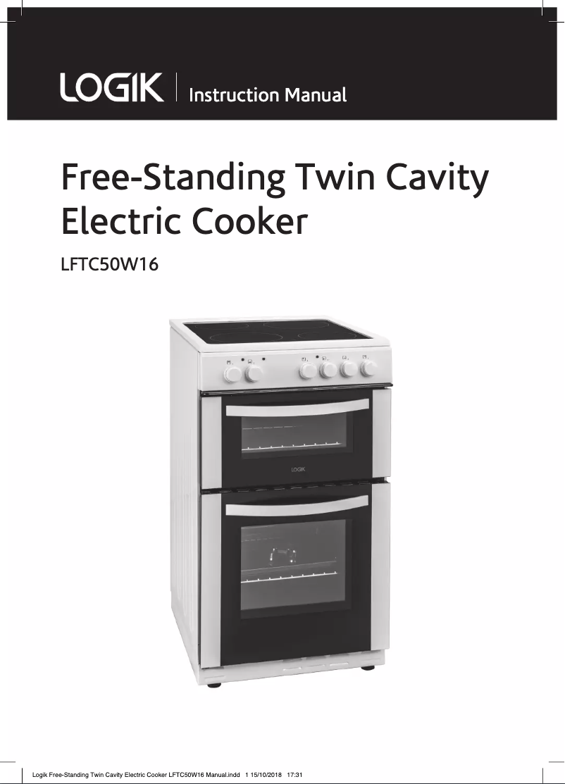 Imagen de la primera página del manual del dispositivo LFTC50W16