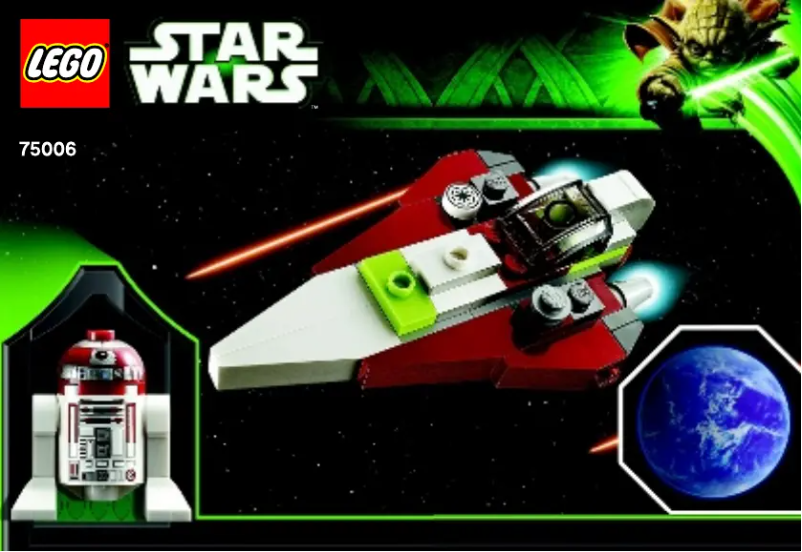 Imagen de la primera página del manual del dispositivo Jedi Starfighter (TM) & Kamino (TM)