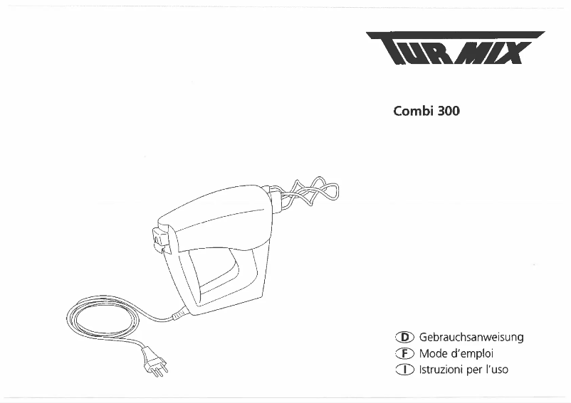 Imagen de la primera página del manual del dispositivo Combi 300