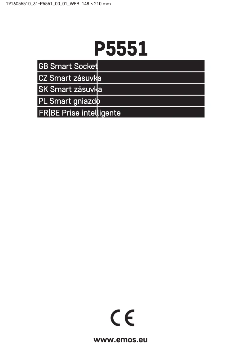 Página 1 del manual Manual de usuario Emos IP-15S