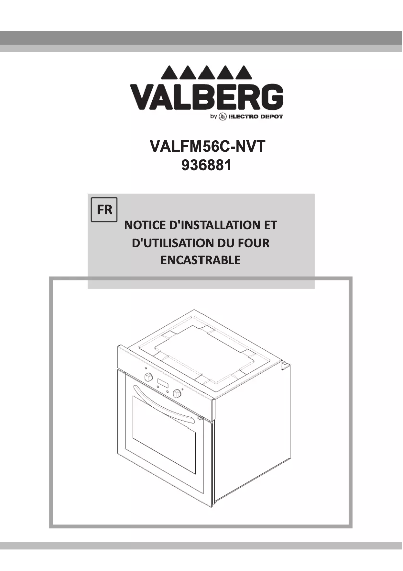 Imagen de la primera página del manual del dispositivo VAL FM 56C NVT