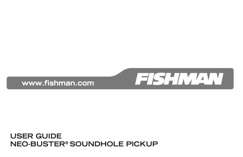 Imagen de la primera página del manual del dispositivo Neo-Buster