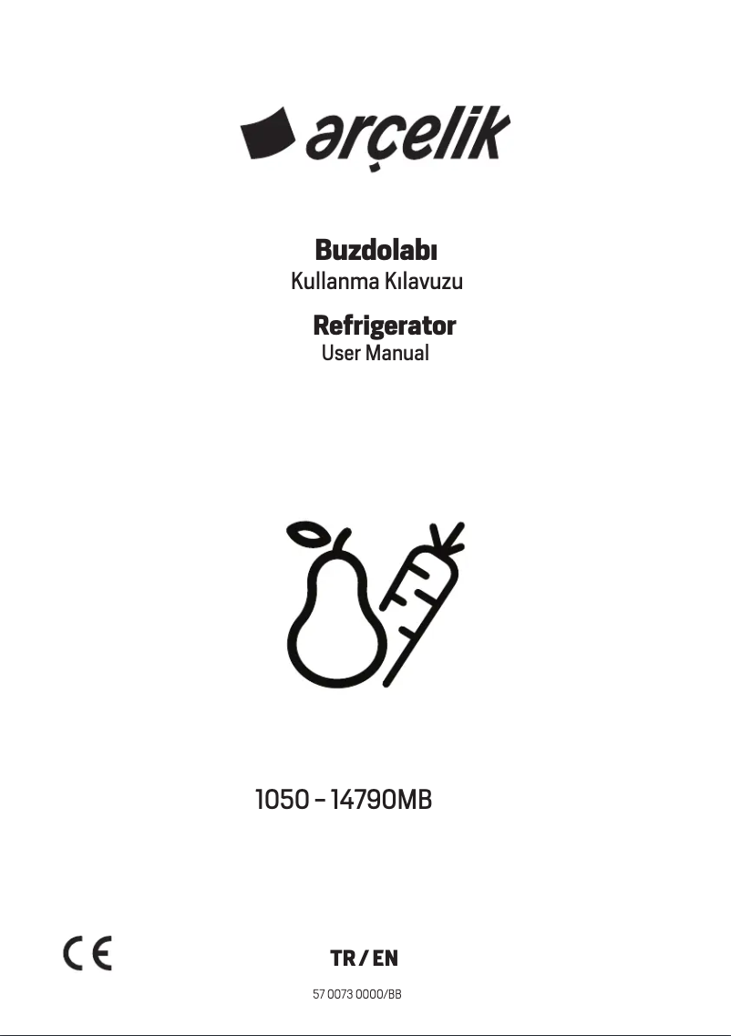 Página 1 del manual Manual de usuario Arçelik 14790 MB