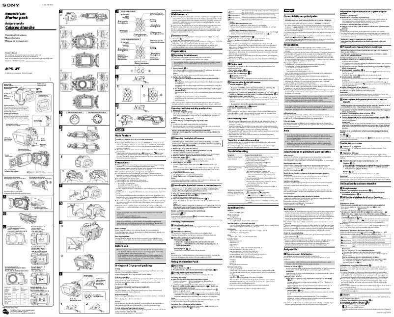 Página nº 1 - Manual de usuario Sony MPK-WE