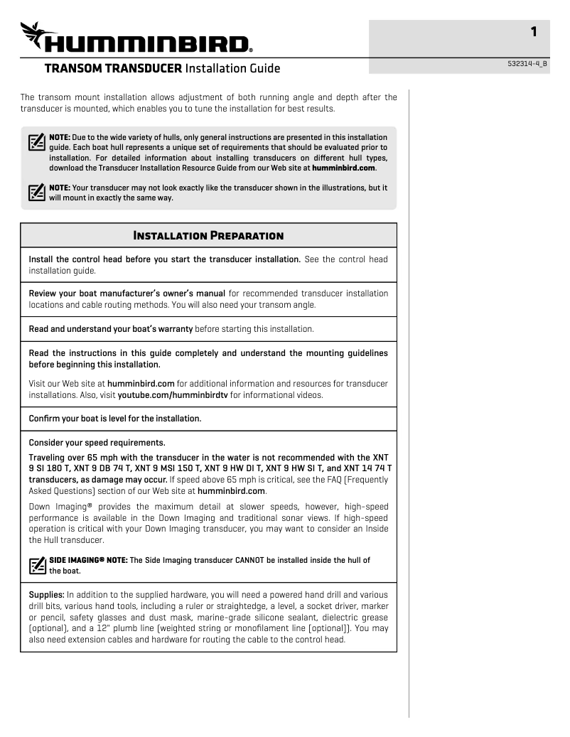 Imagen de la primera página del manual del dispositivo HELIX 7 CHIRP SI GPS G2N