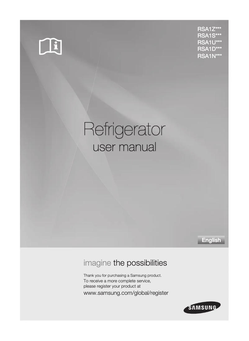 Imagen de la primera página del manual del dispositivo RSA1WTPE