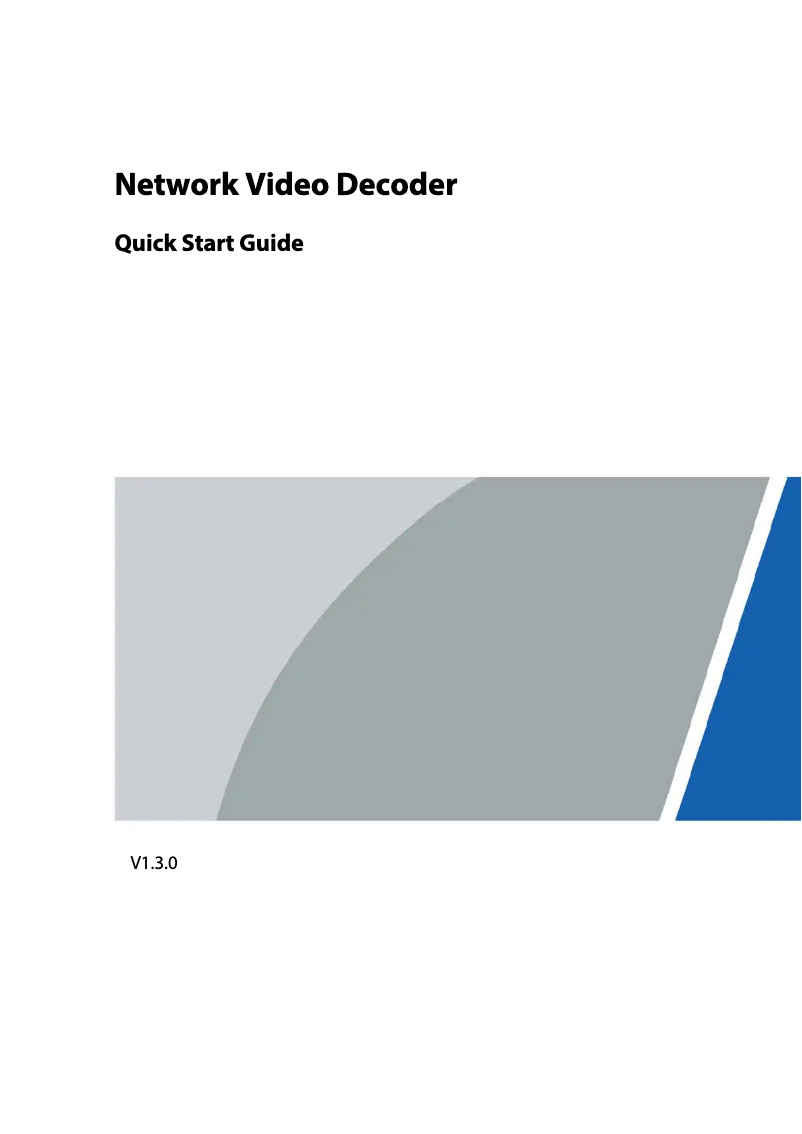 Imagen de la primera página del manual del dispositivo NVD2105DH-4I-4K