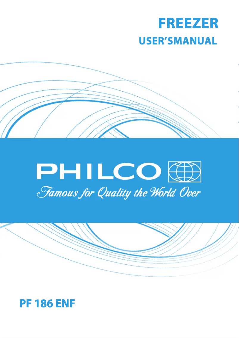 Página 1 del manual Manual de usuario Philco PF 186 ENF
