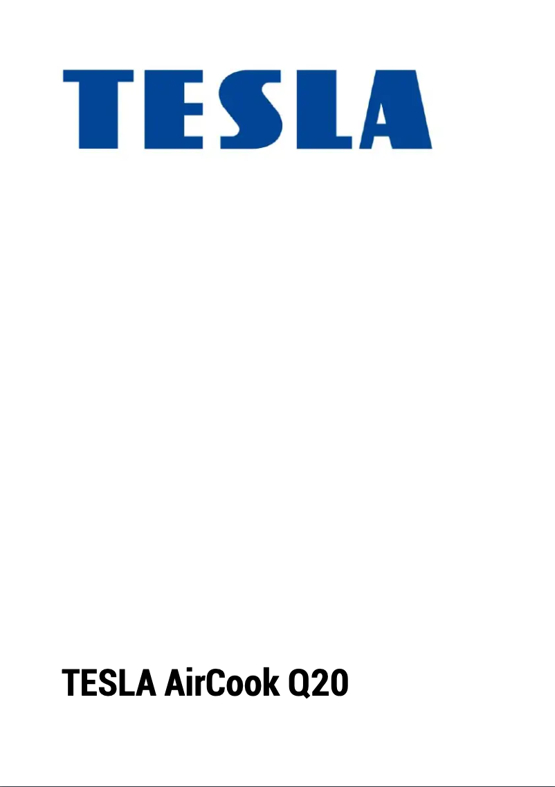 Imagen de la primera página del manual del dispositivo AirCook Q20