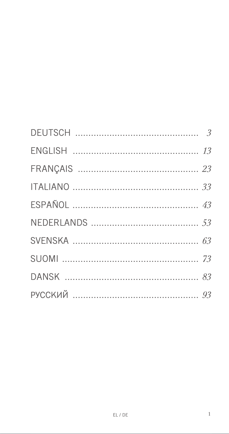 Página 1 del manual Manual de usuario Swarovski EL 8x32 W B