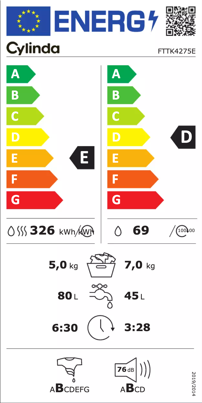 Imagen de la primera página del manual del dispositivo FTTK 4275E Vit