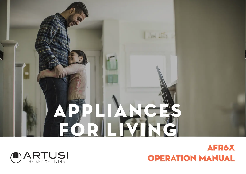 Página 1 del manual Manual de usuario Artusi AFR6X