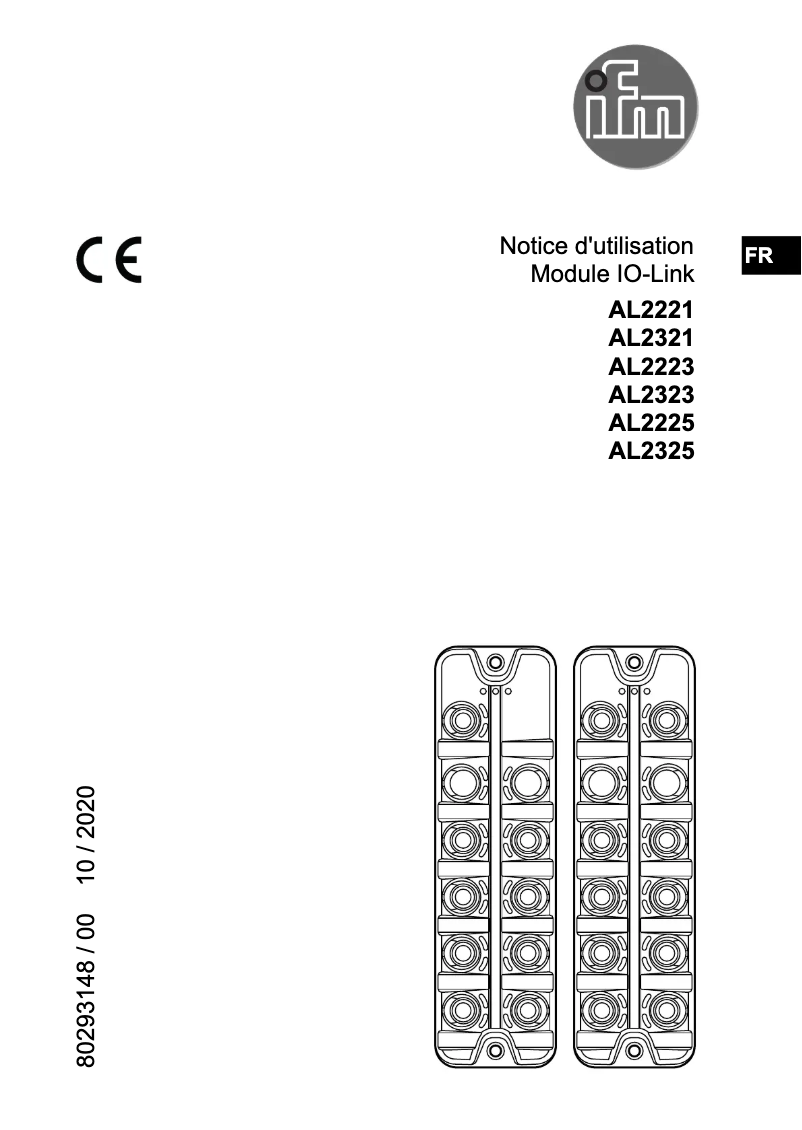 Imagen de la primera página del manual del dispositivo AL2323
