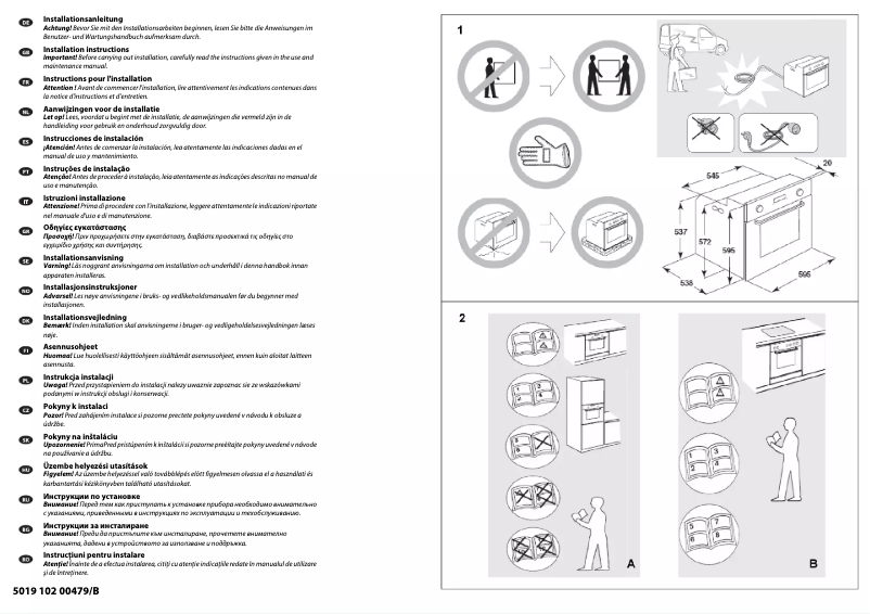 Imagen de la primera página del manual del dispositivo W7OM44BPS1P