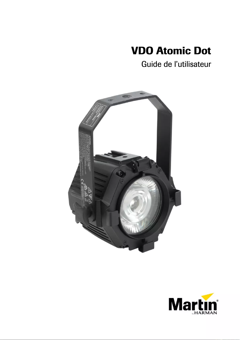 Página 1 del manual Manual de usuario Martin VDO Atomic Dot