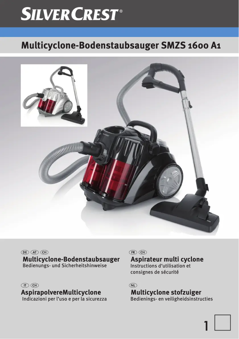 Imagen de la primera página del manual del dispositivo SMZS 1600 A1