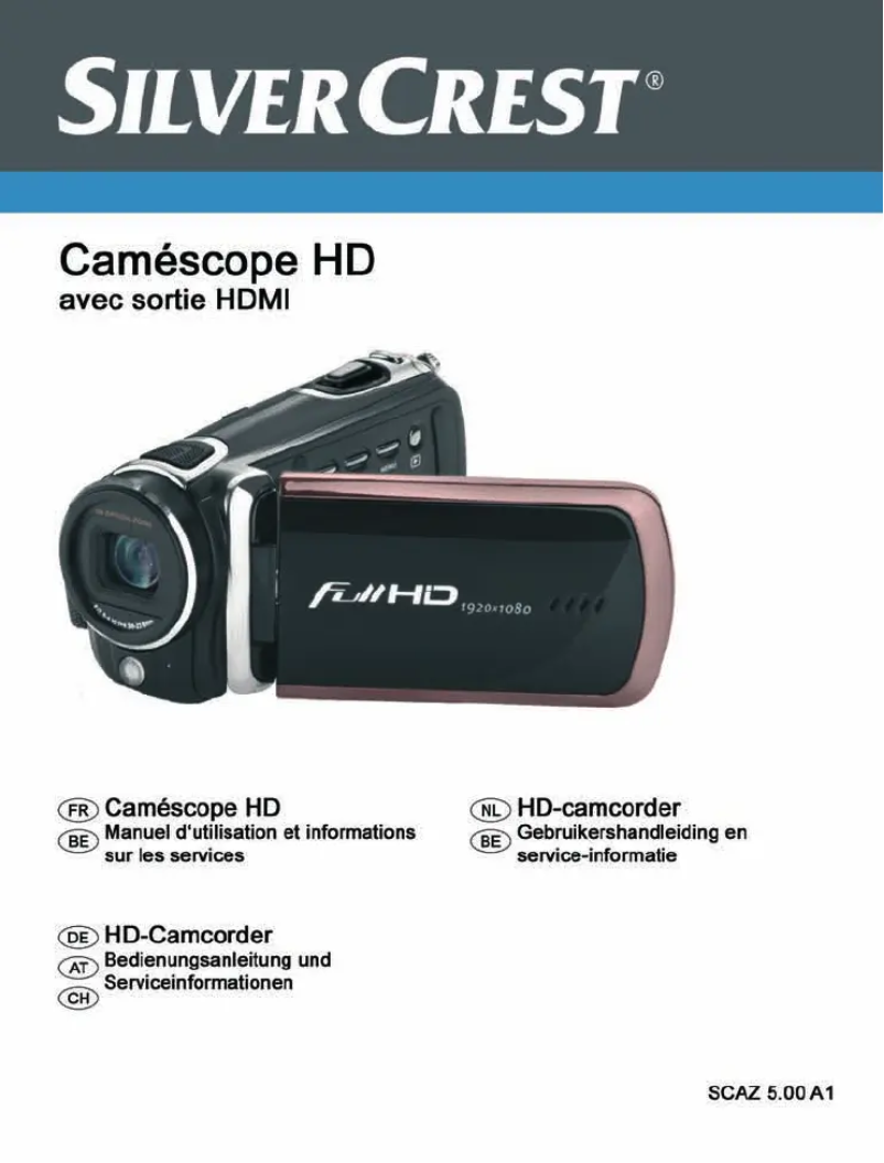 Página 1 del manual Manual de usuario SilverCrest SCAZ 5.00 A1
