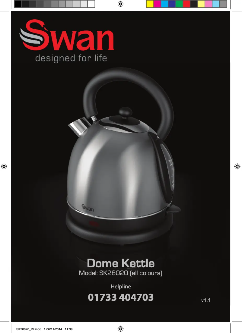 Página 1 del manual Manual de usuario Swan SK28020