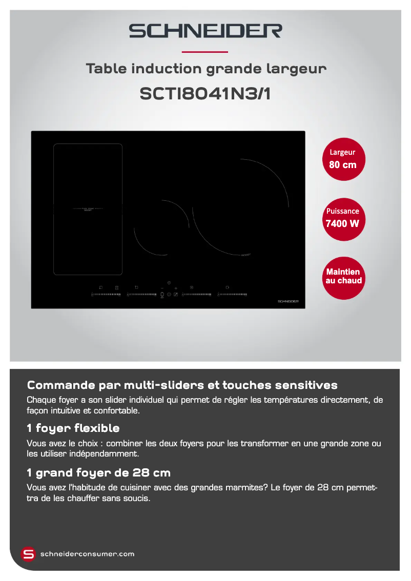 Imagen de la primera página del manual del dispositivo SCTI8041N3/1