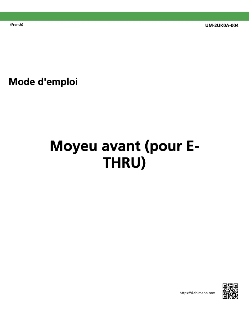 Imagen de la primera página del manual del dispositivo HB-M8010