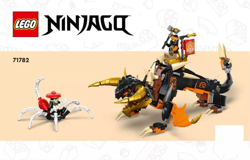 Imagen de la primera página del manual del dispositivo Ninjago 71782