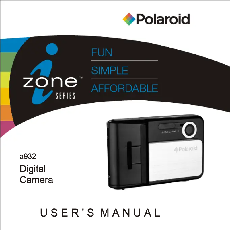 Página nº 1 - Manual de usuario Polaroid a932