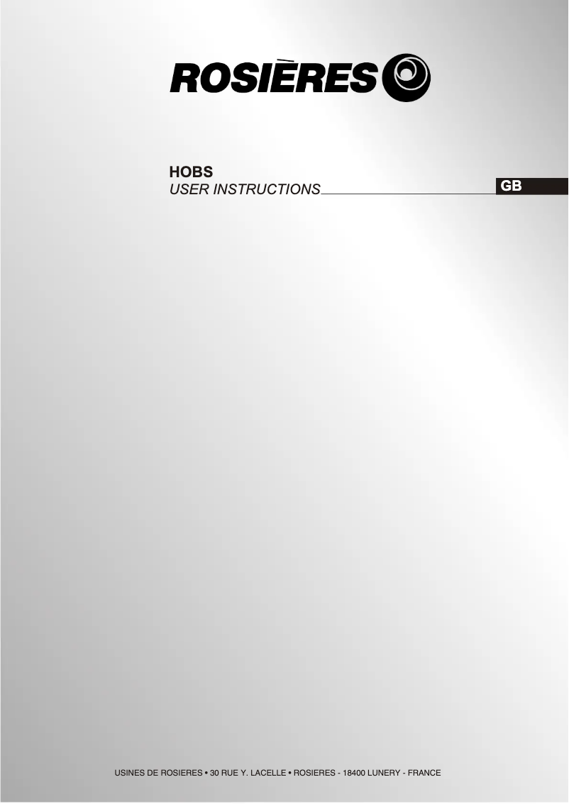 Imagen de la primera página del manual del dispositivo RTV 640 FRB ISR