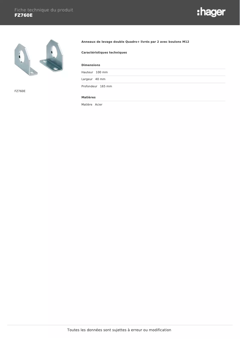 Imagen de la primera página del manual del dispositivo FZ760E