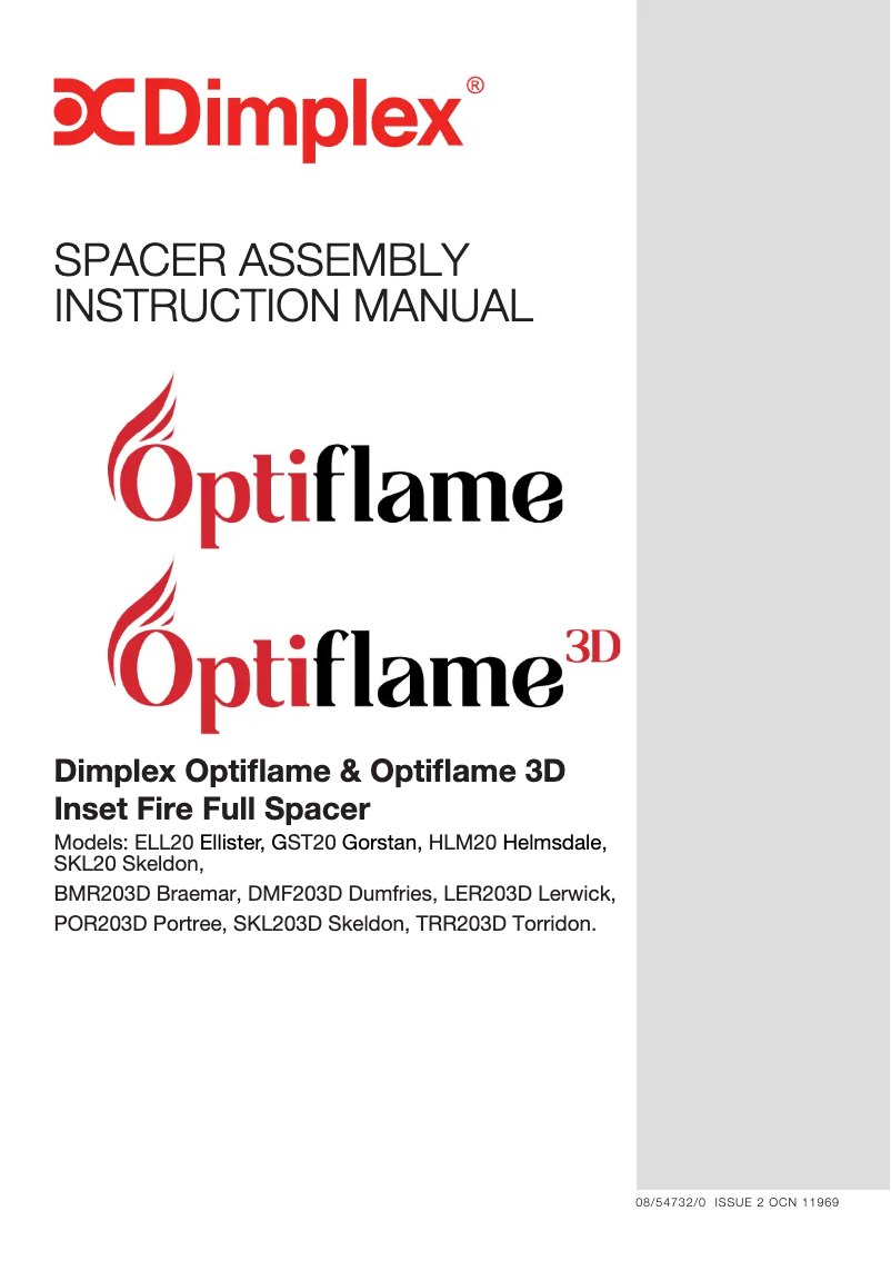 Imagen de la primera página del manual del dispositivo OSP005