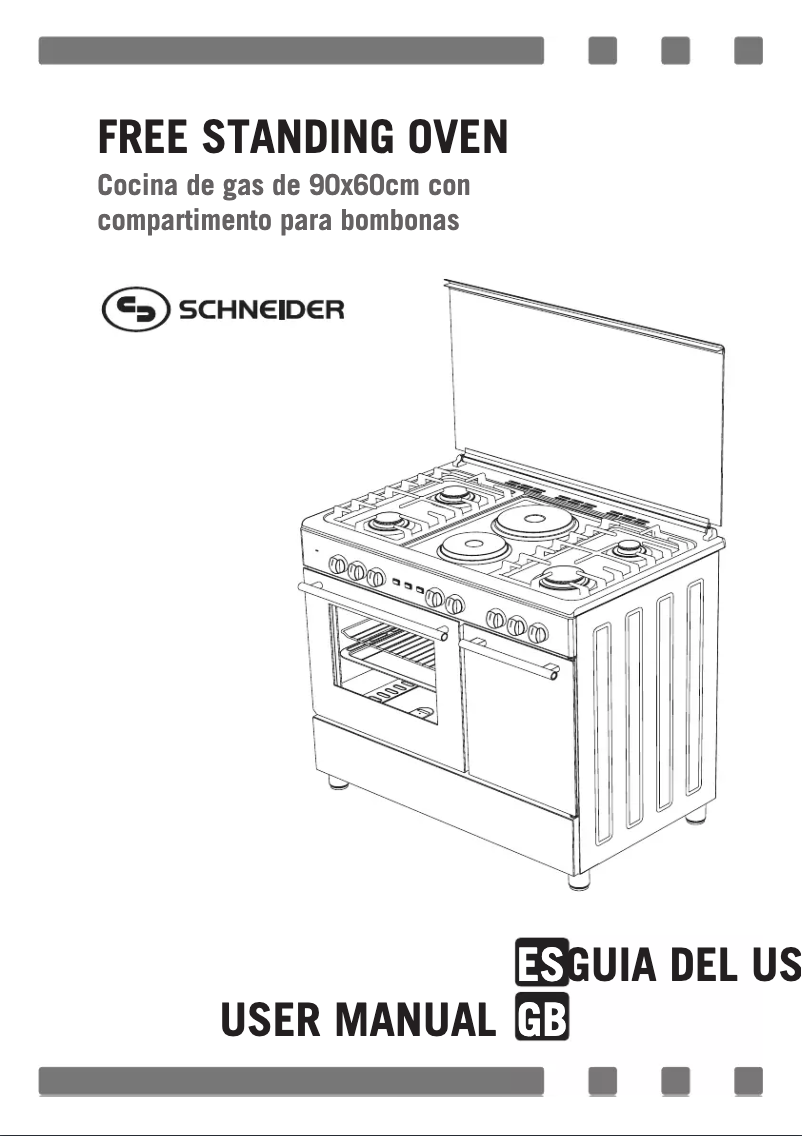 Página 1 del manual Manual de usuario Schneider SCG 9020