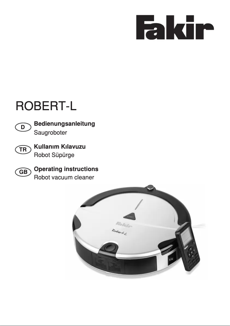 Página nº 1 - Manual de usuario Fakir Robert L RS 701