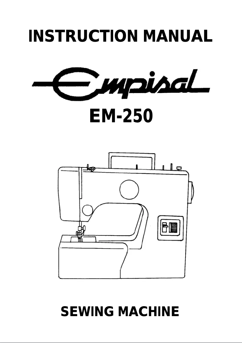 Imagen de la primera página del manual del dispositivo EM-250