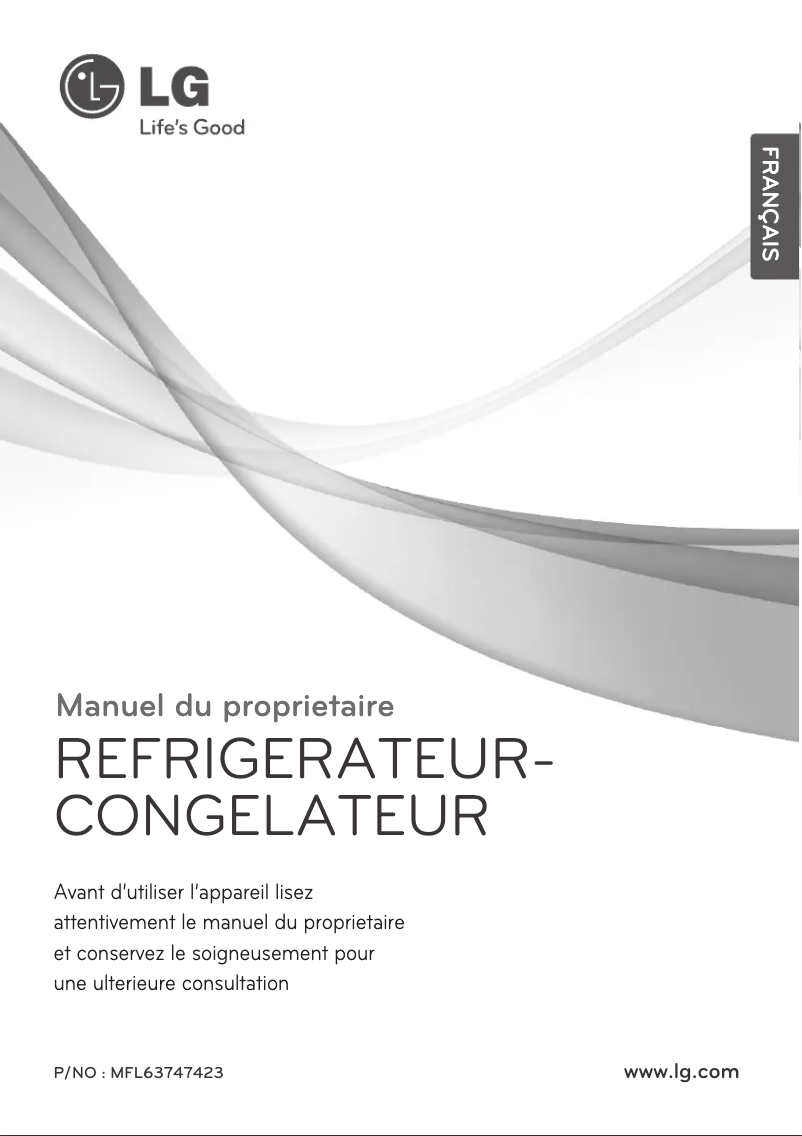 Imagen de la primera página del manual del dispositivo GR-B502CPC