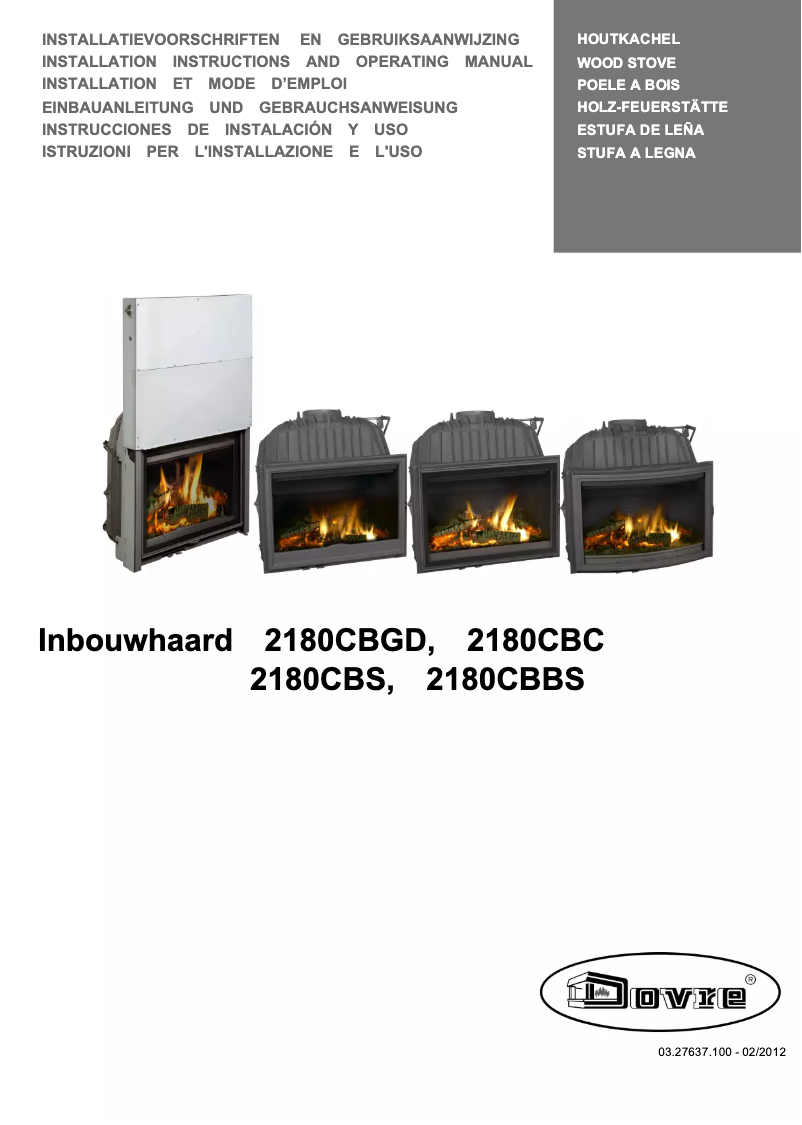 Página 1 del manual Manual de usuario Dovre 2180CBGD