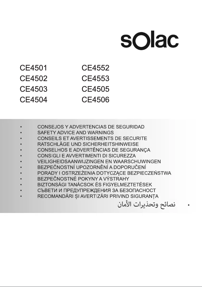 Imagen de la primera página del manual del dispositivo Squissita Easy Ivory CE4505