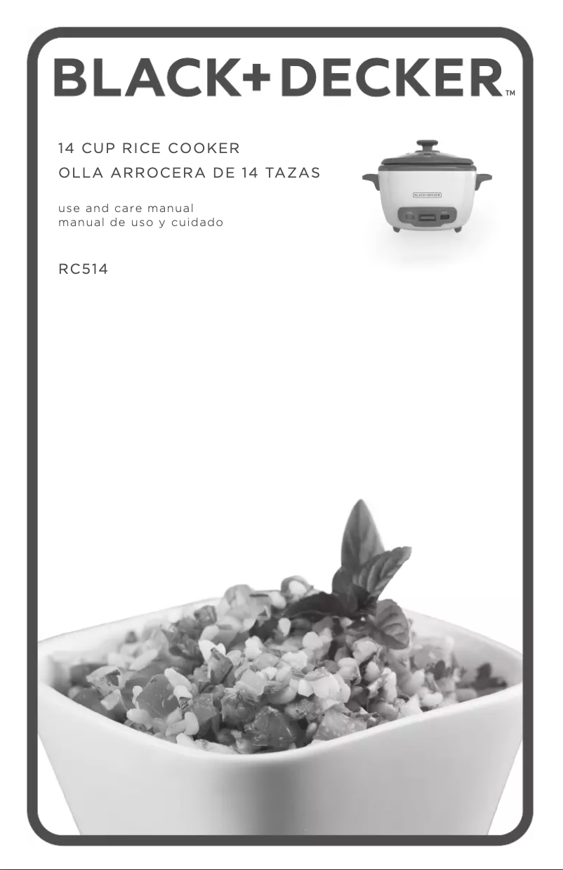Página 1 del manual Manual de usuario Applica BD 14c Rice Cooker