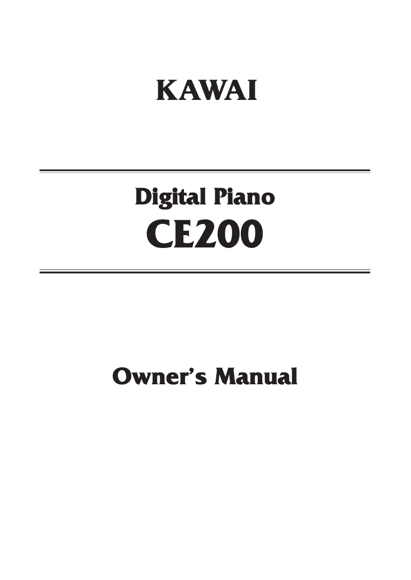 Imagen de la primera página del manual del dispositivo CE200