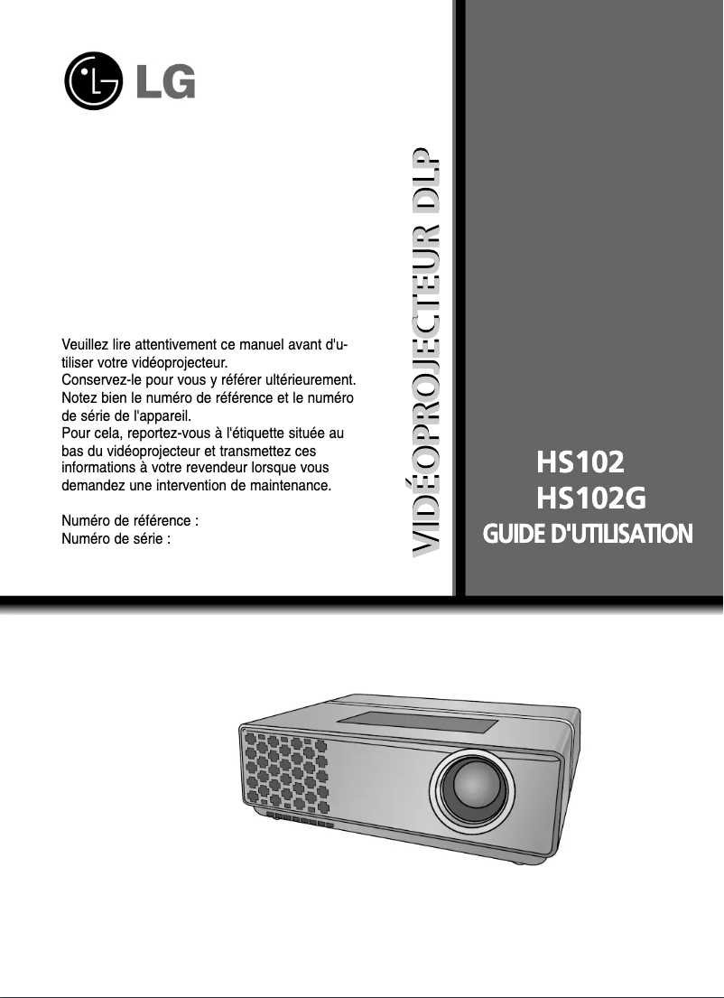 Imagen de la primera página del manual del dispositivo HS102G