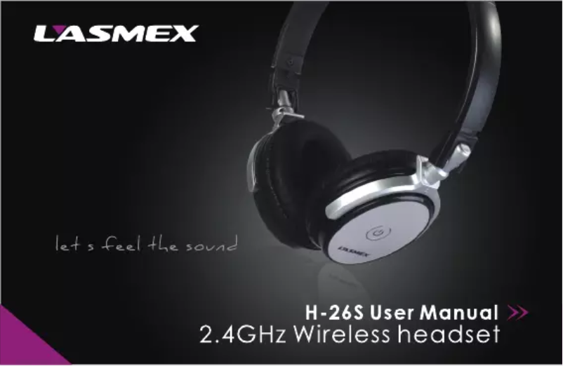 Imagen de la primera página del manual del dispositivo H-26S