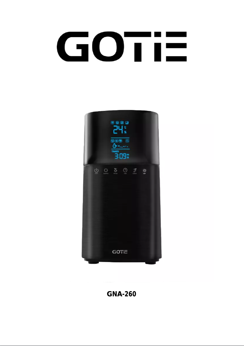 Página 1 del manual Manual de usuario GOTIE GNA-260