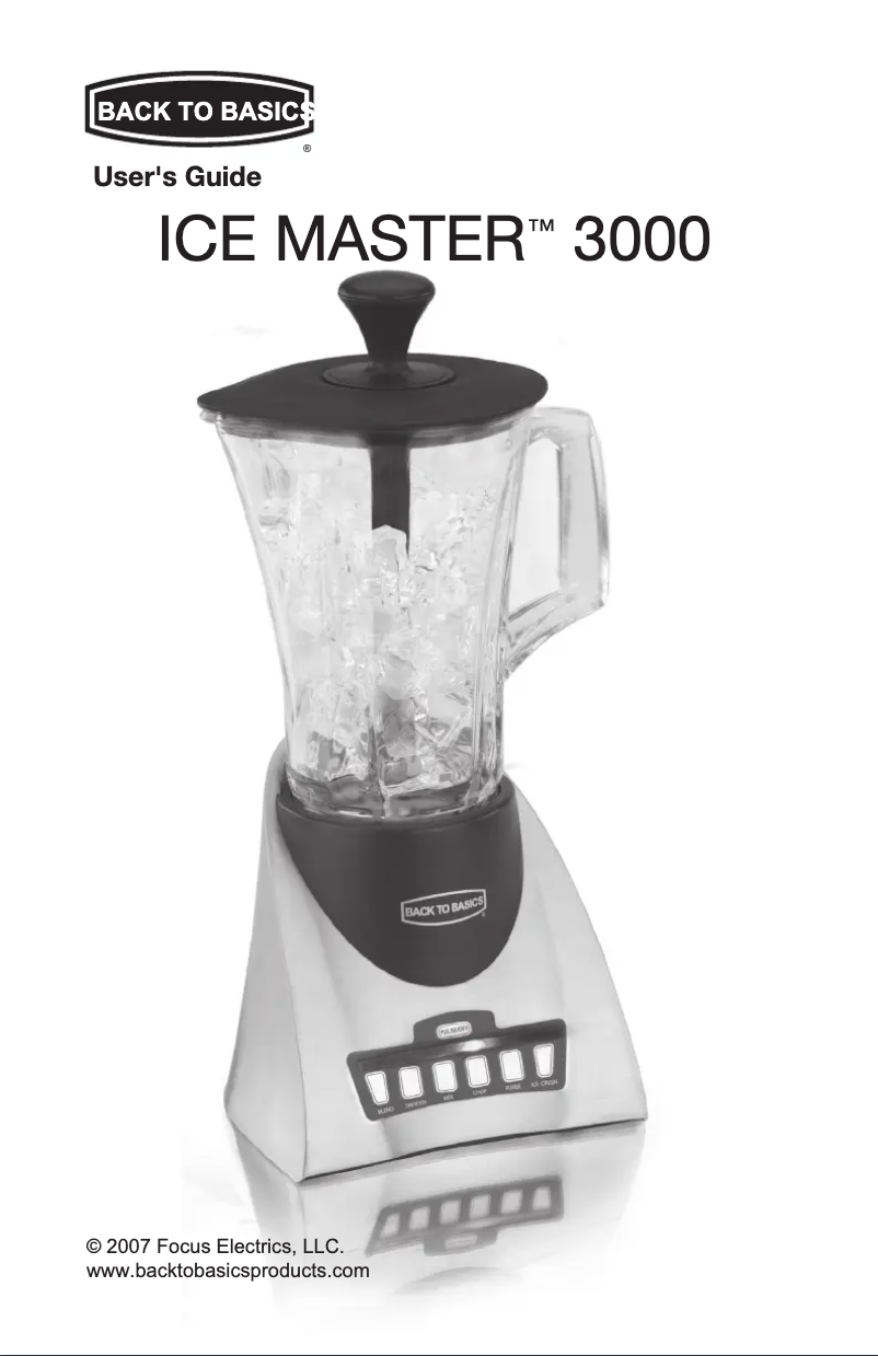 Imagen de la primera página del manual del dispositivo IMB1000