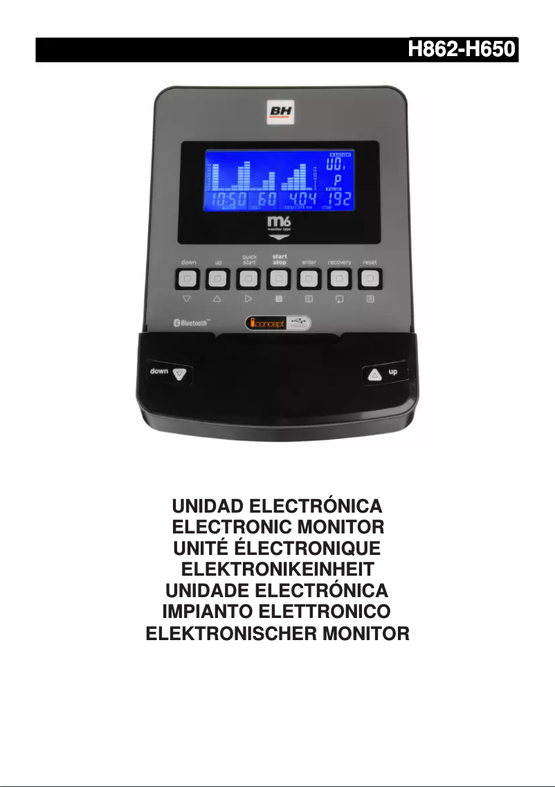 Imagen de la primera página del manual del dispositivo H650